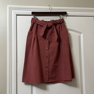 Sadie and Love Paperbag Skirt